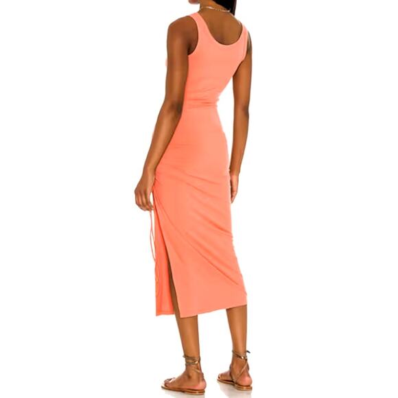 L*Space Sandpiper Ribbed Midi Dress M - Picture 2 of 8